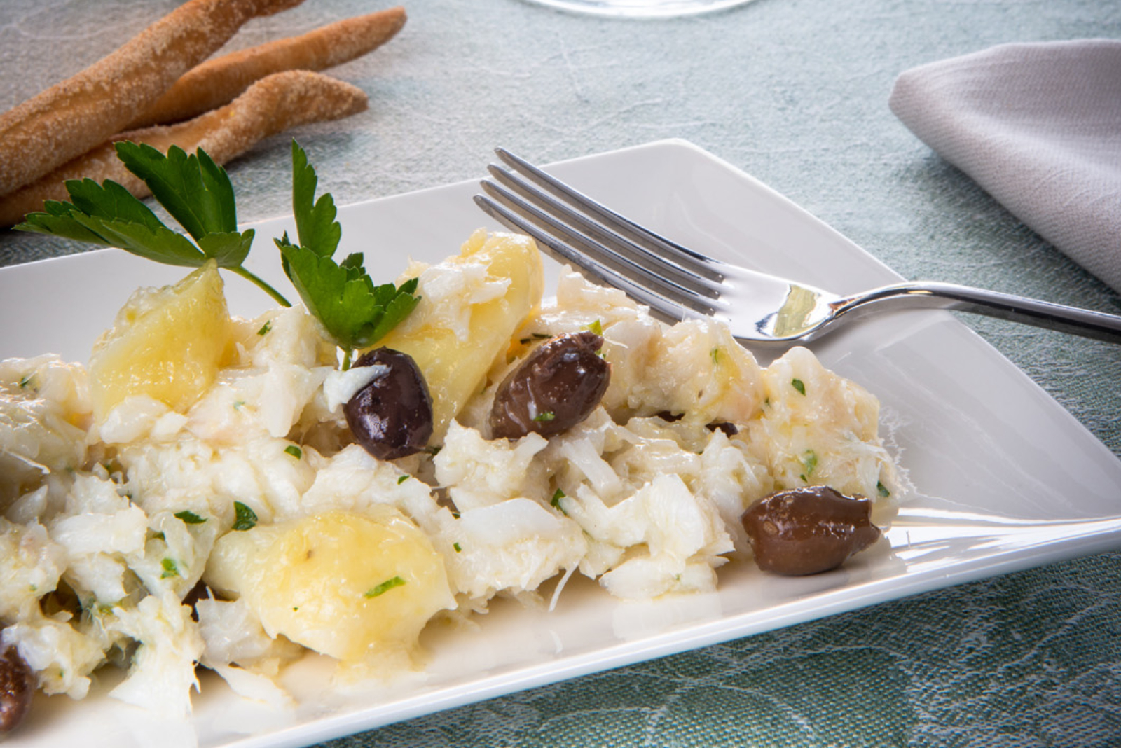 insalata merluzzo e patate di Gusto & C. Srl prodotti gastronomici all'ingrosso